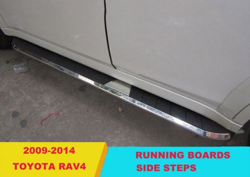 Fit for 2009-2014 toyota rav4 transcender sport running boards side steps set