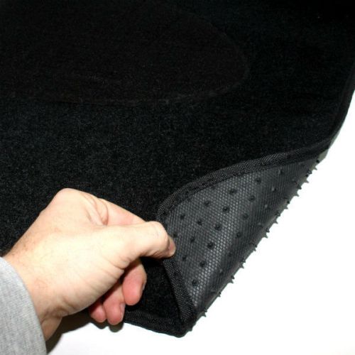 4 universal heavy-duty black carpet interior floor mats set for auto-car-truck