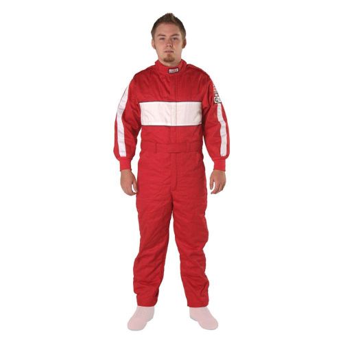 Gforce - gf105 - medium red - 1pc racing/driving suit sfi-1 4372medrd