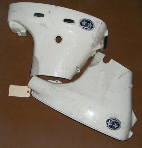 H4a1203 2005 johnson j30pl4so 30 hp lower engine cover assy pn 5034712 fit 04-07