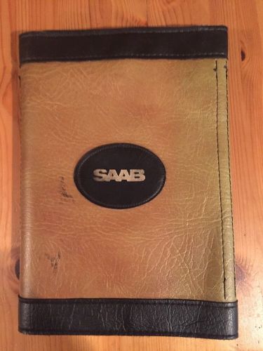 Saab 900 owners manual folder c900