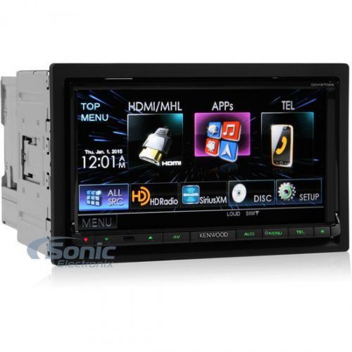 Kenwood ddx9702s double din bluetooth dvd car stereo w/ carplay &amp; android auto