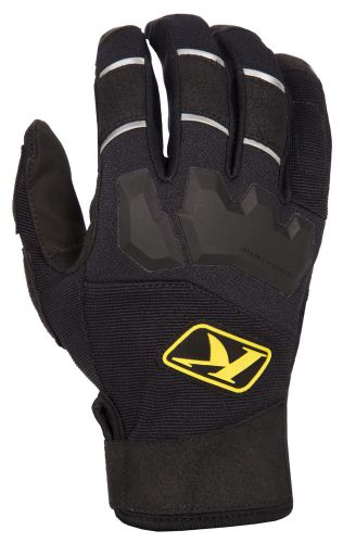 Klim mens black dakar dirt bike gloves mx atv motocross off-road 2016