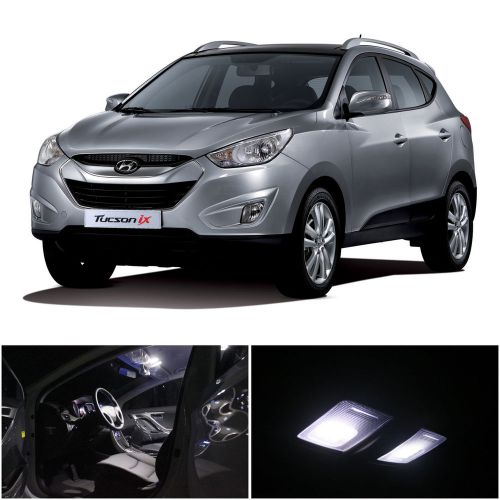 11x xenon white led interior light package for hyundai tucson ix35 2010-2014