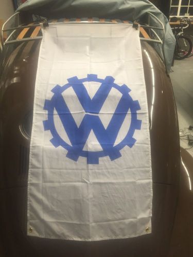 Volkswagen vw cog banner split kdf ghia bug bus beetle type 1 thing samba combi