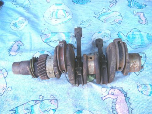 Vw 36 hp crank shaft and rods crankshaft bug ghia bus 57 - 61 yr