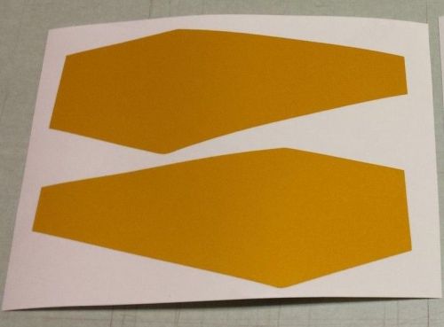 Ski-doo rev xp 08-16 snowmobile front nosepan reflectors set of 2 *new*