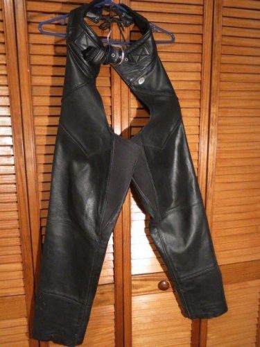 Ladies harley davidson chaps size small  40 inch leg