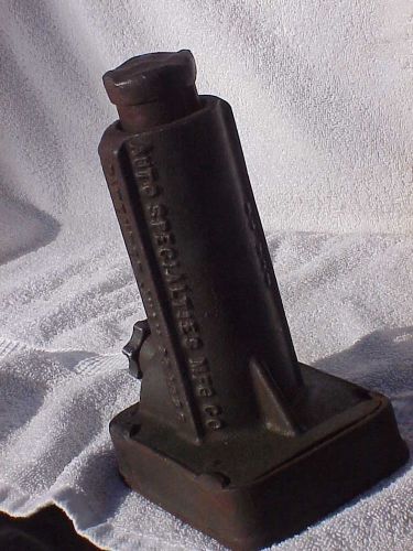 Auto specialties mfc co,  bottle style jack, patented in 1926, vintage, rare