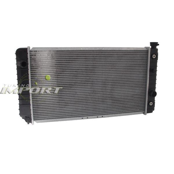 1988-1994 chevrolet s10 pickup blazer 4.3l v6 gas ohv a/t radiator gmc sonoma