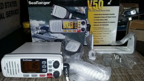 Sea ranger v50 dsc marine fixed mount radio new in box