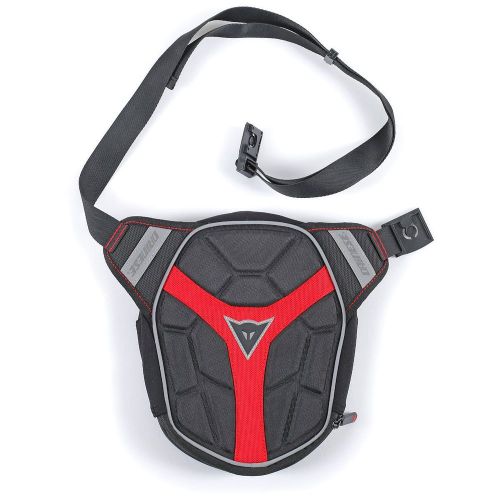 Dainese d-exchange regular leg bag  black/red