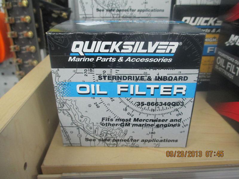 Mercruiser - quicksilver oil filter nip #35-866340a1
