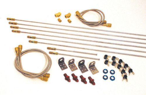 Longacre racing products 45215 complete #3 brake line kit