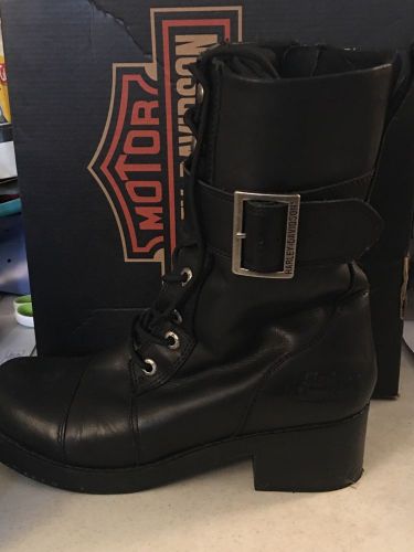 Harley davidson jammie women&#039;s motorcycle  boots size 10