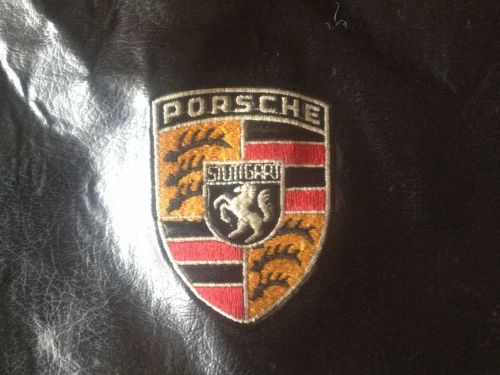 Porsche stuttgart vintage leather nose bra hood cover