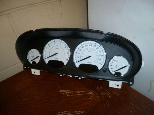 04 05 06 chrysler sebring convertible instrument cluster 2.7 v6 original