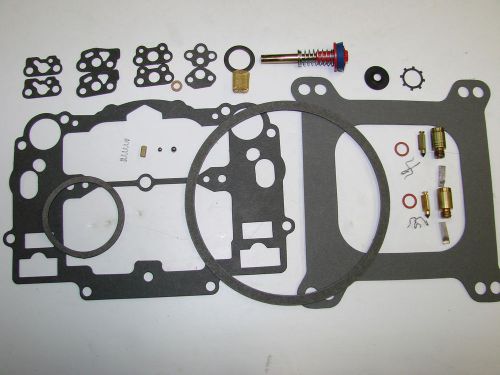 Edelbrock carter afb  carburetor kit w/ steel pump 4bbl weber marine