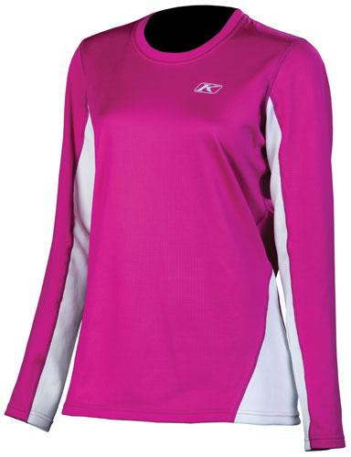 2014 klim women's elevation snowmobile tech long sleeve t plum small