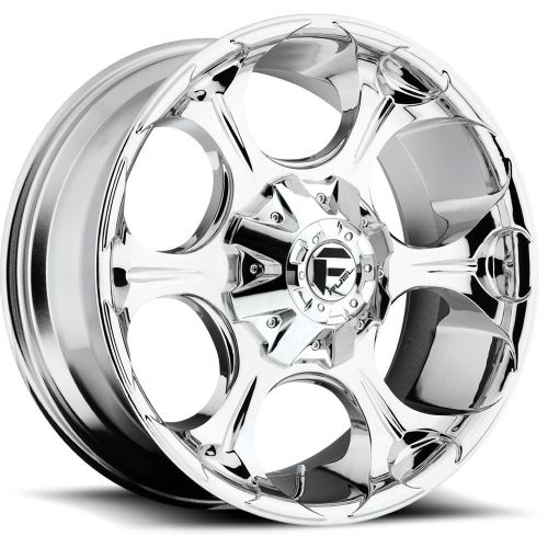 20x9 chrome fuel dune d539 5x4.5 &amp; 5x5 +1 rims mud grappler 33x12.50r20lt