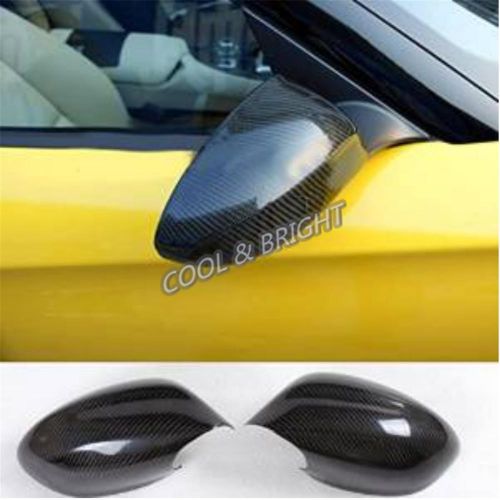 For bmw z4 e89 2010-2012 100% real carbon fiber mirror covers caps  sticker