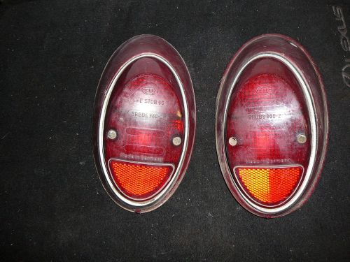 Vw volkswagen tail lamps 1962 1963 1964 19651966 1967 original in good condition