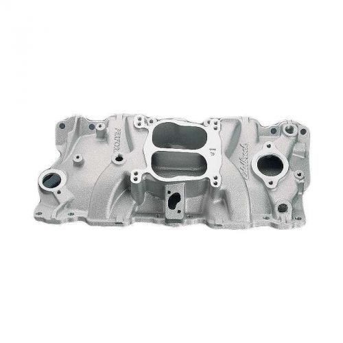 Corvette edelbrock performer aluminum intake manifold, without egr valve,