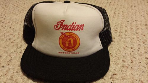 Vintage retro trucker mesh indian motorcycles baseball mesh cap hat