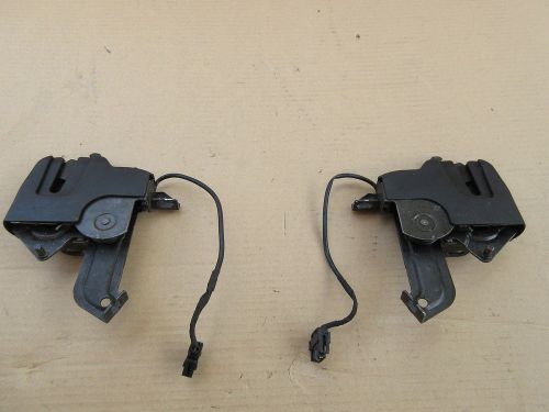 02 bmw m3 e46 convertible top cover flap lock latch set oem