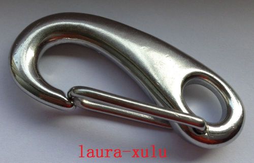 2.7&#034; stainless steel egg quick link carabiner snap hook clip  2.7&#034; ss039