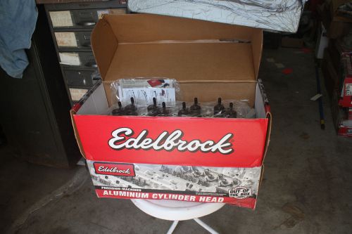 *pair* edelbrock 60819 perf rpm chevy 348-409 cylinder heads *pair*