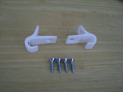 New! correct jeepster commando sunvisor clips and screws &#039;66-73 sun visor