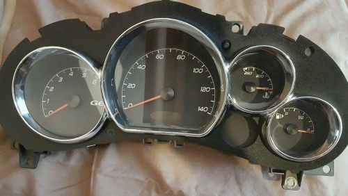 05 pontiac g6 instrument speedometer cluster