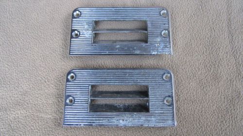 1965 buick riviera center console rear air vents-pair