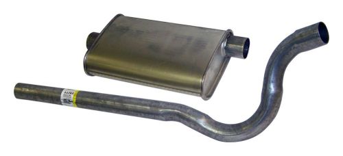 Crown automotive j5362725 exhaust kit fits 79-86 cj5 cj7 scrambler