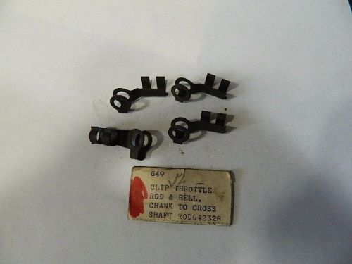 Nos throttle clip rod &amp; bell crank to cross shaft rod 642328