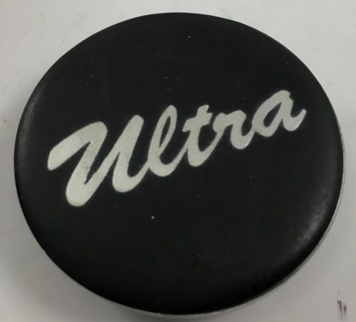 (1) ultra wheels black center cap cover #10373