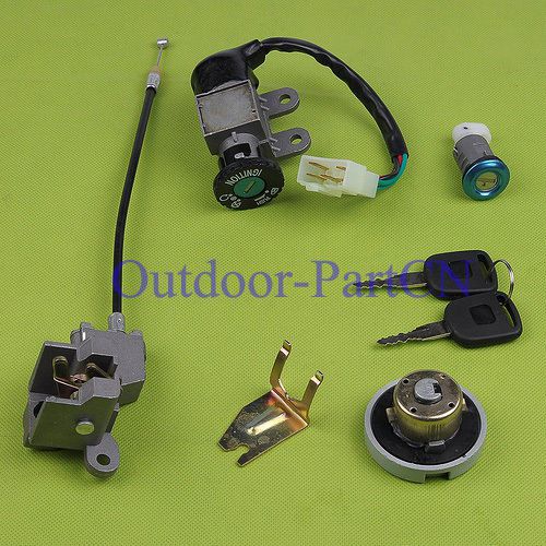 Chinese scooter parts ignition switch key set for gy6 50cc 139qmb 1p39qmb usa