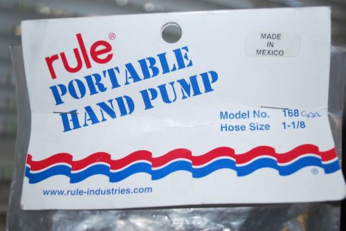 Rule 168  portable hand pump 36 inch 17458