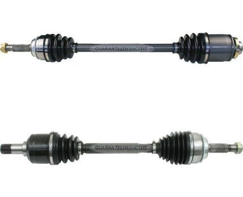 Pair new front left right cv drive axle shaft assembly fits mitsubishi outlander