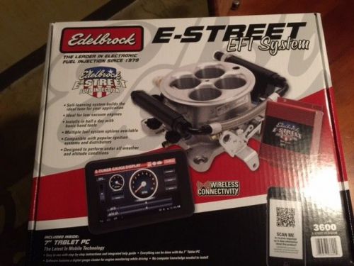 Edelbrock e-street efi systems 3606 new