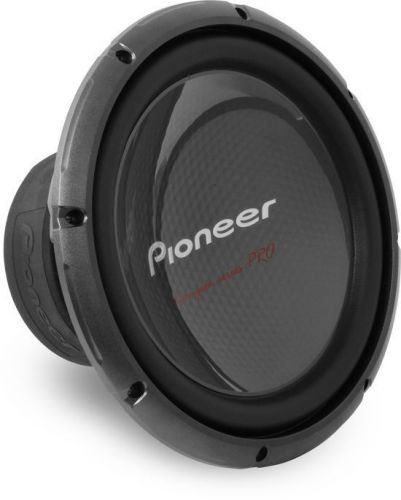 Pioneer ts-w3003d4 2000w 12&#034; dual 4 ohm champion pro series car subwoofer