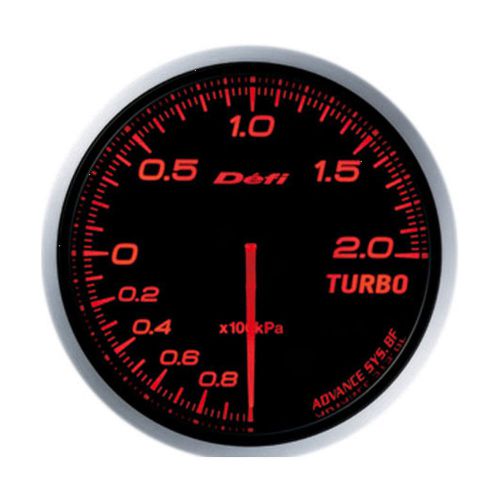 Defi df09902 advance bf gauge amber illumination 60mm turbo boost