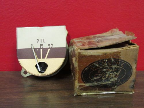 1940 ford deluxe  oil dash gauge indicator  nos ford 516