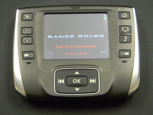 Land rover range rover lr dvd entertainment remote control rear seat oem