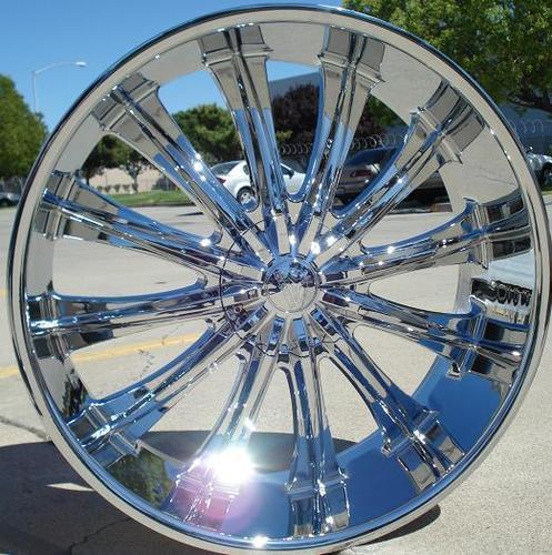 22" wheels & tires bw15 chrome caprice 1980 - 1989