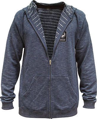 Dragon midway mens zip up hoodie azul/blue