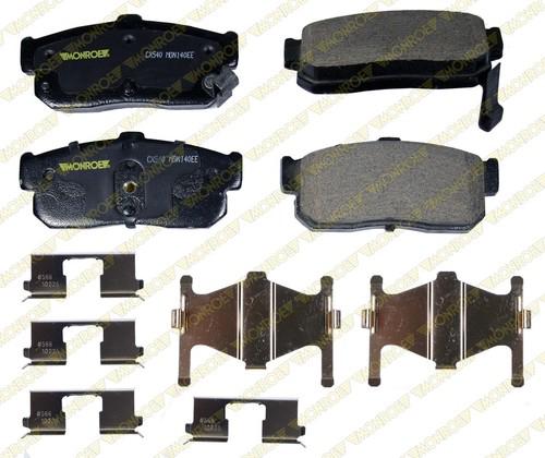 Monroe cx540 brake pad or shoe, rear-monroe ceramics brake pad