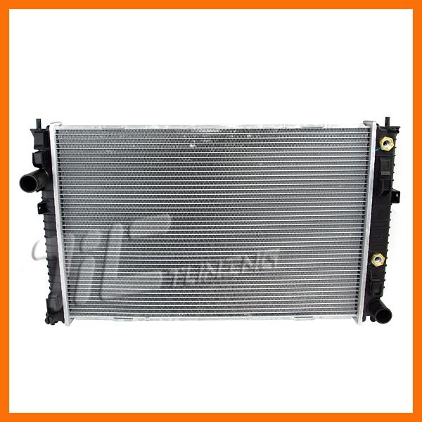 Cooling radiator aluminum core plastic tank 2010-2012 fusion milan 3.0l v6 auto