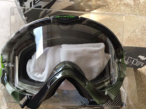 Camouflage green black wht shadow arnette series 3 mx explosive goggle dirt bike